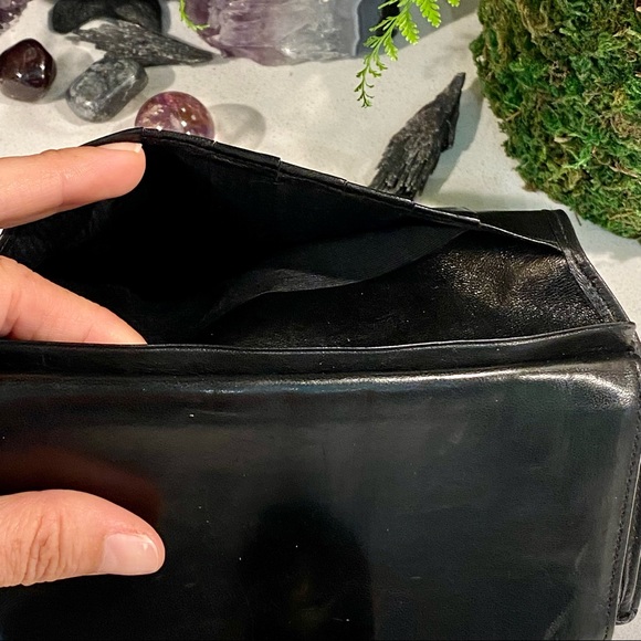 Vintage Black CHANEL Lambskin Wallet with Gold Hardware - Picture 11 of 12